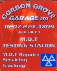 GORDON GROVE GARAGE LTD Logo